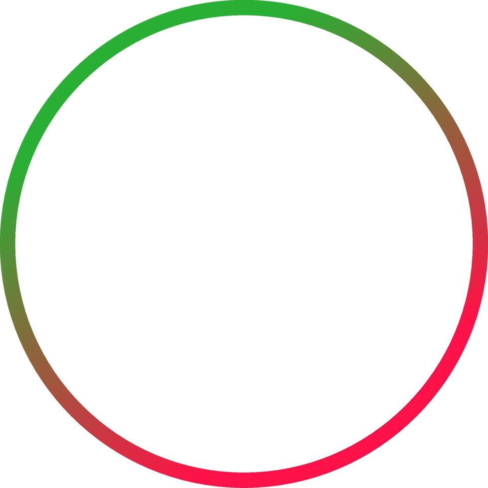 Line Red and Green Gradient vector