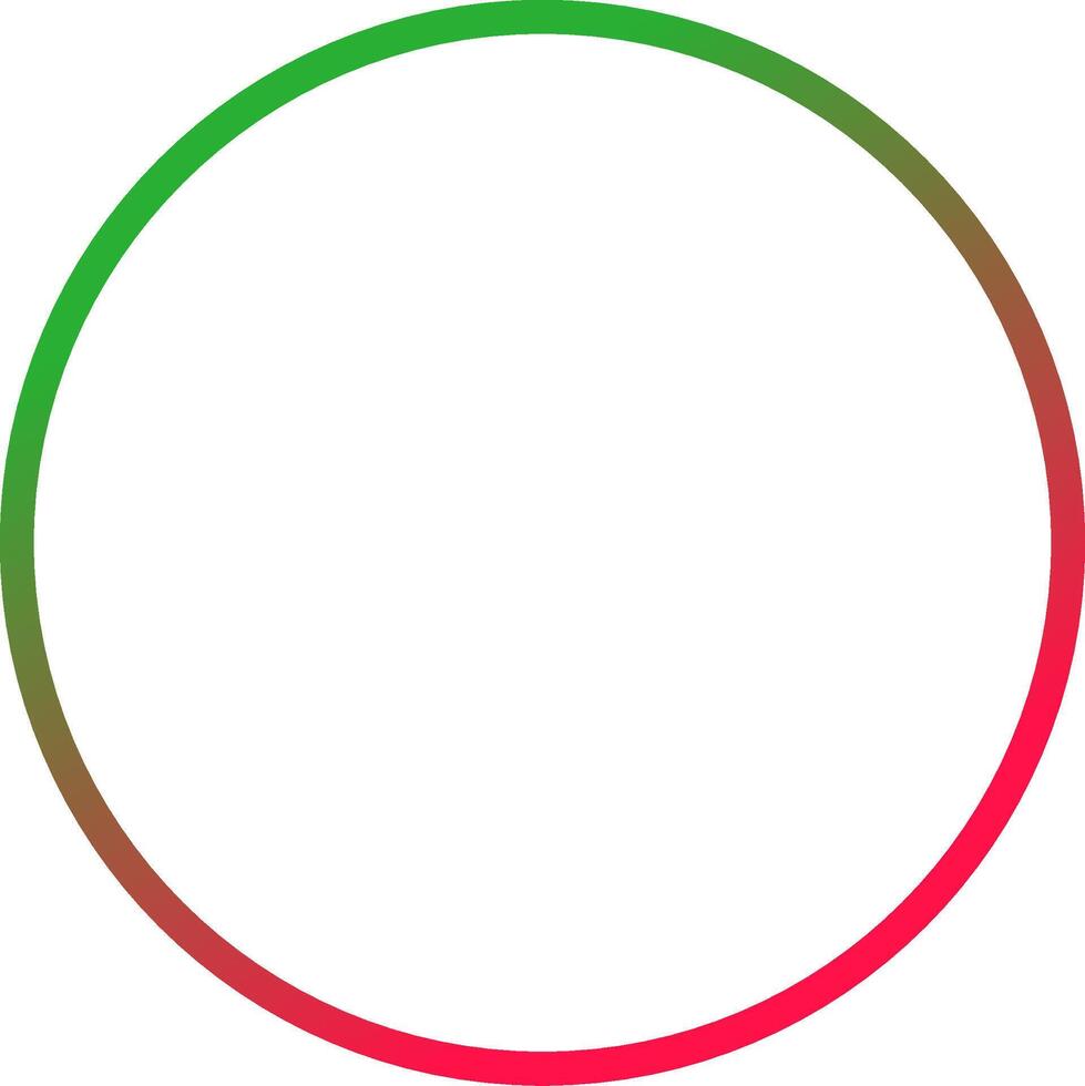 Line Red and Green Gradient vector