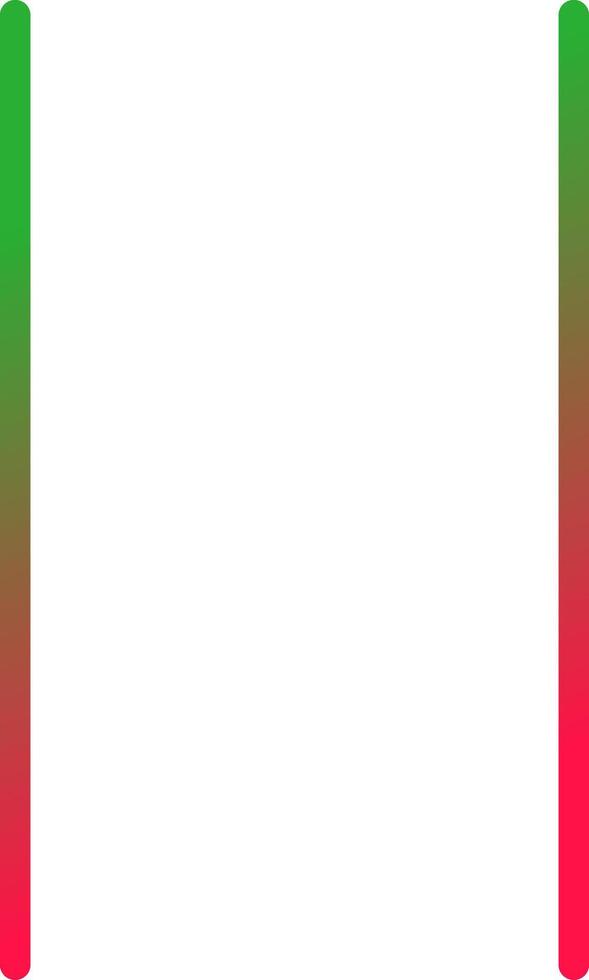Line Red and Green Gradient vector