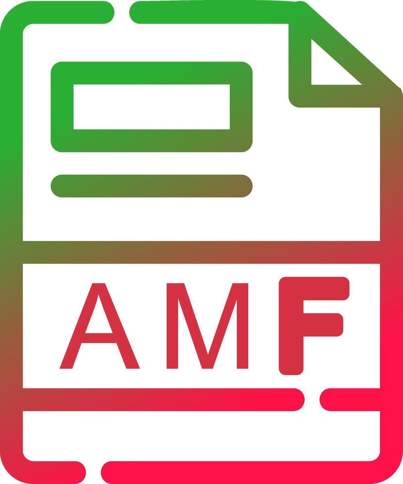 Line Red and Green Gradient vector