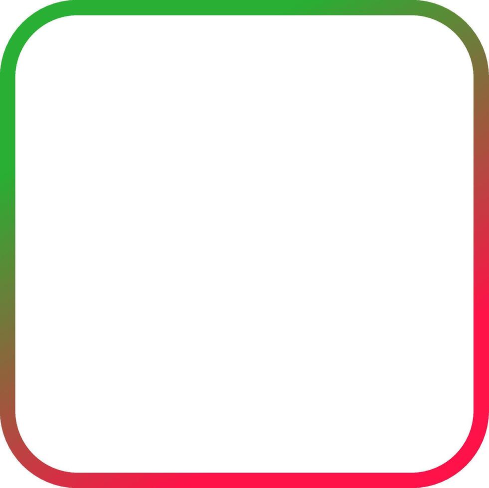 Line Red and Green Gradient vector