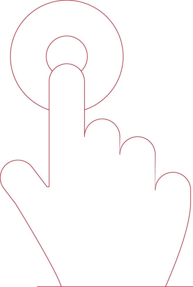 Line Red and Green Gradient vector