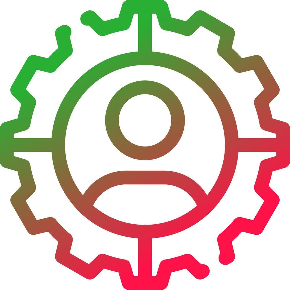Personalization Creative Icon Design vector