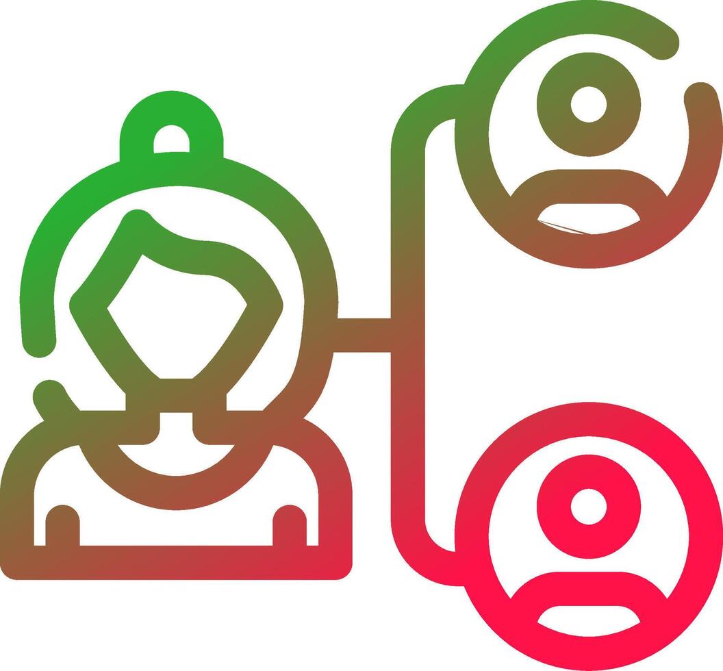 Manager Creative Icon Design vector