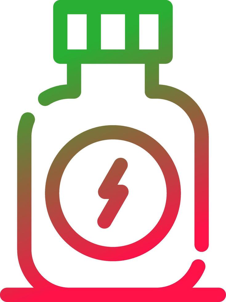Energy Drink Creative Icon Design vector
