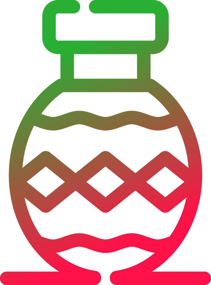 Vase Creative Icon Design vector