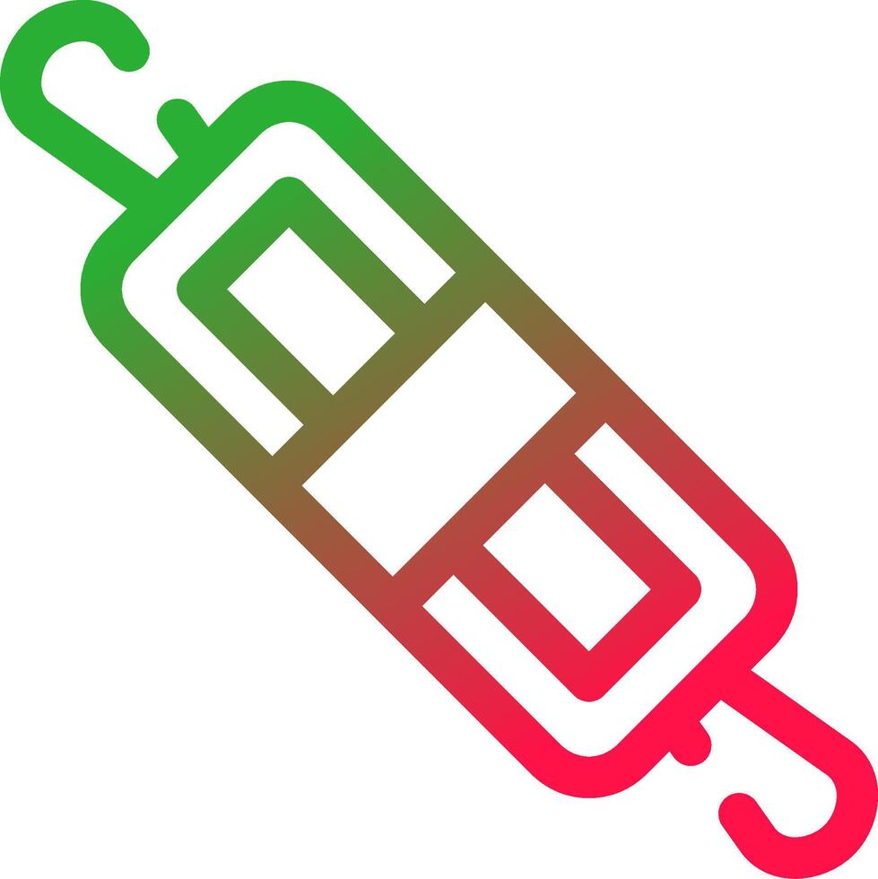 Rolling Pin Creative Icon Design vector