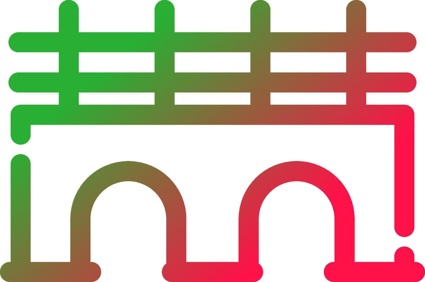 Bridge Creative Icon Design vector