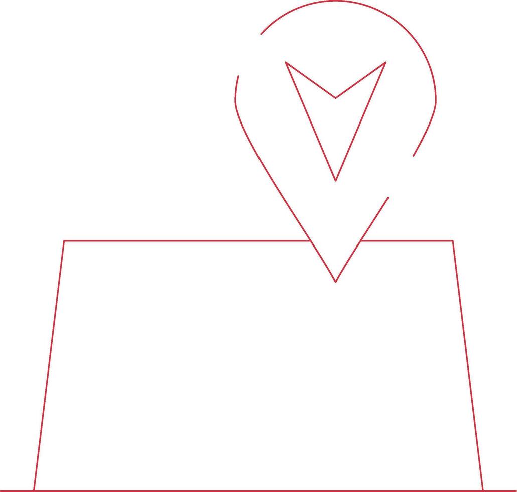Gps Creative Icon Design vector