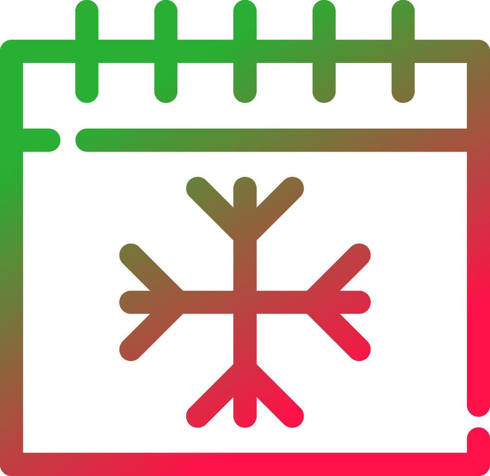 Winter Creative Icon Design vector