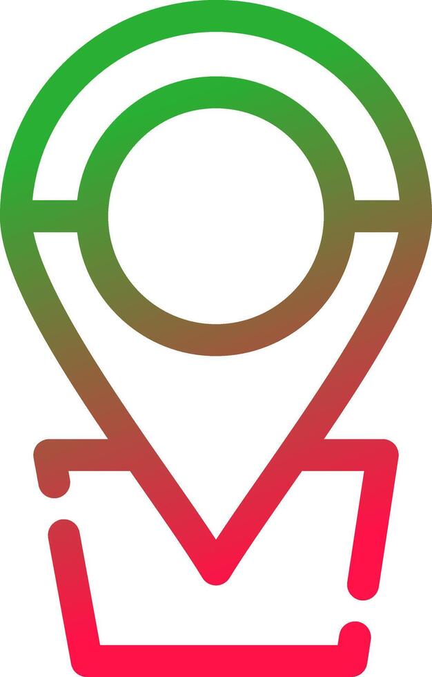 Location Creative Icon Design vector