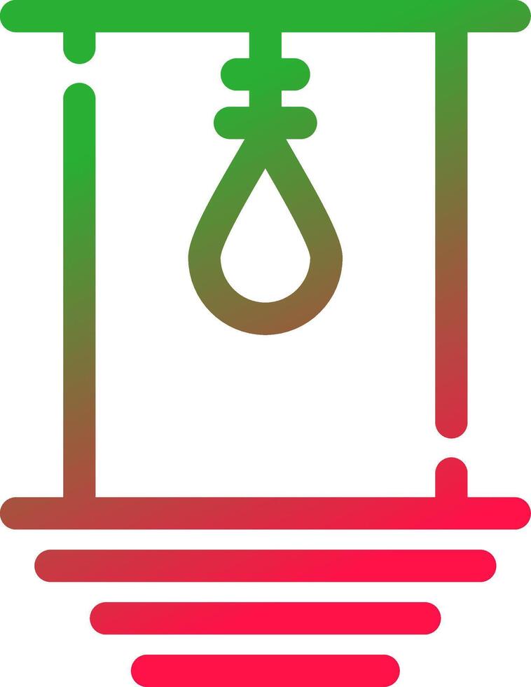 Gallows Creative Icon Design vector