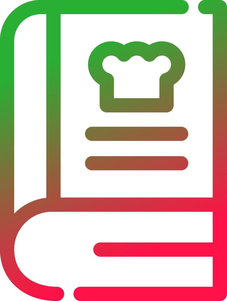 Recipes Creative Icon Design vector