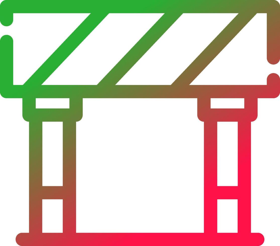 Barrier Creative Icon Design vector