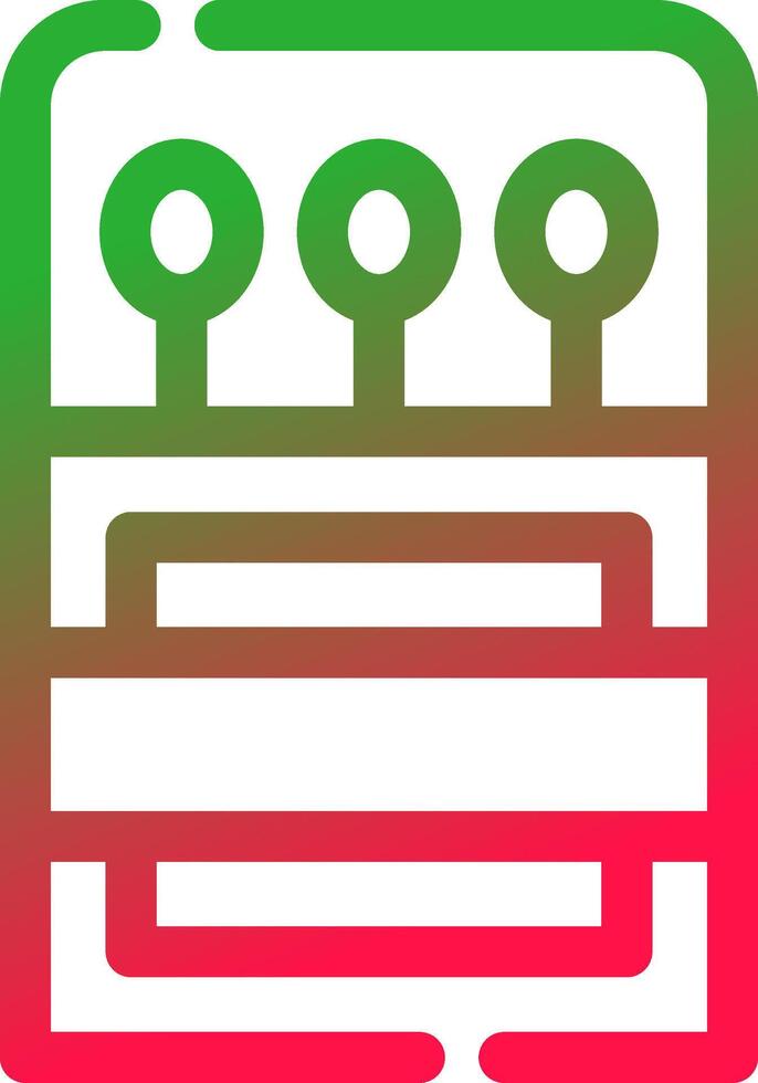 Matches Creative Icon Design vector