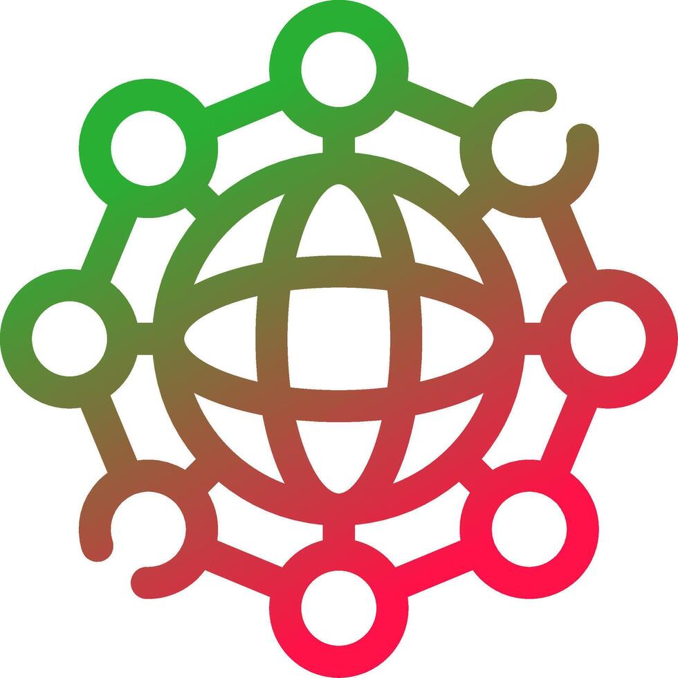 Networking Creative Icon Design vector
