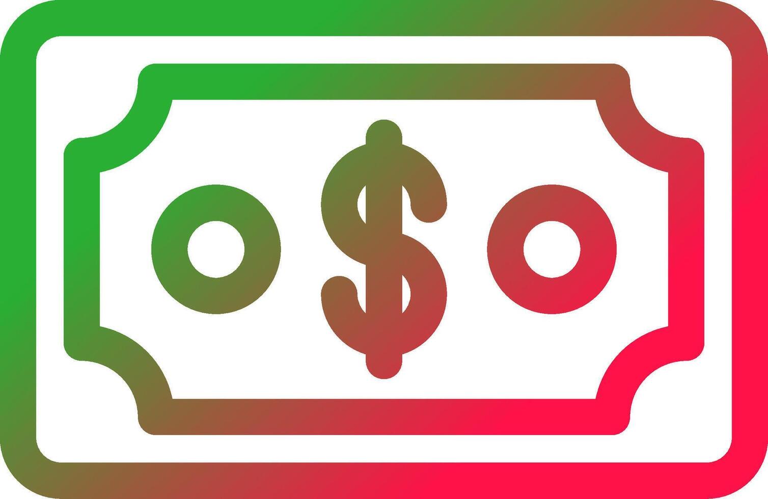 Line Red and Green Gradient vector