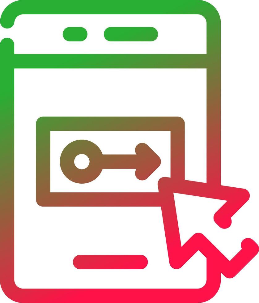 Landing Page Creative Icon Design vector