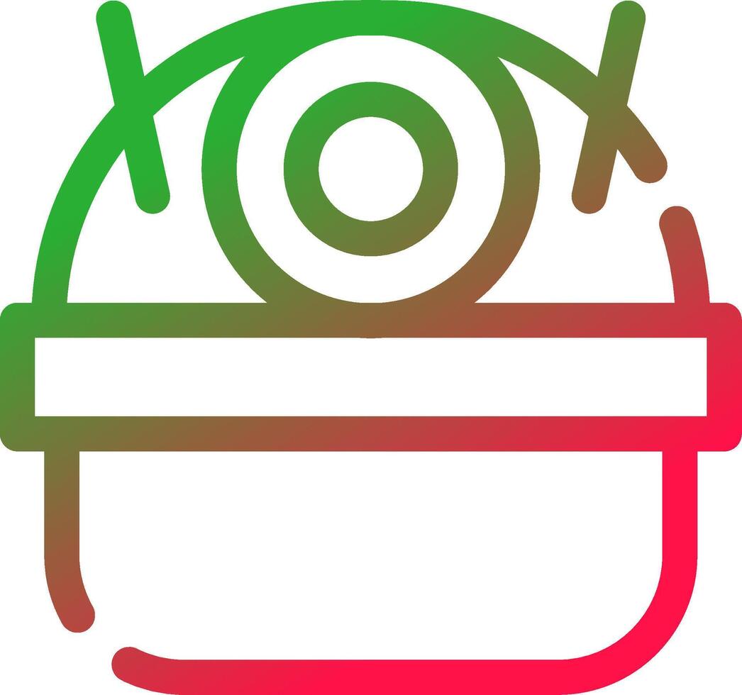 Helmet Creative Icon Design vector