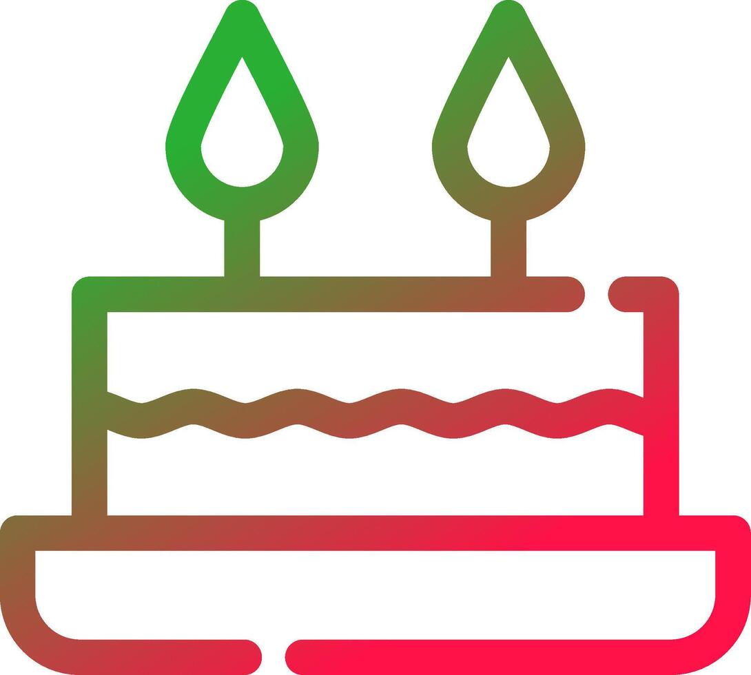 Cake Creative Icon Design vector