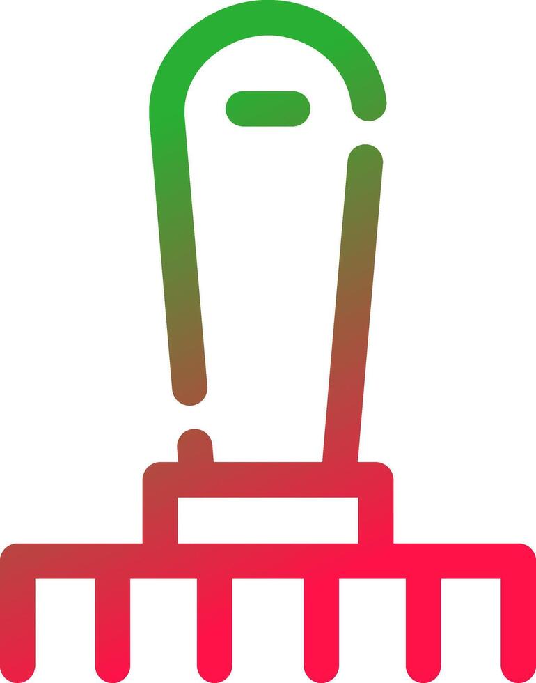 Pitchfork Creative Icon Design vector