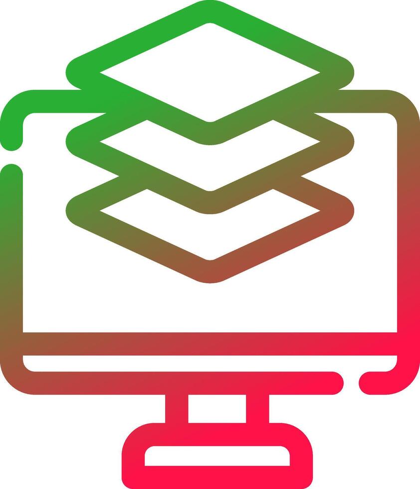 Layer Creative Icon Design vector