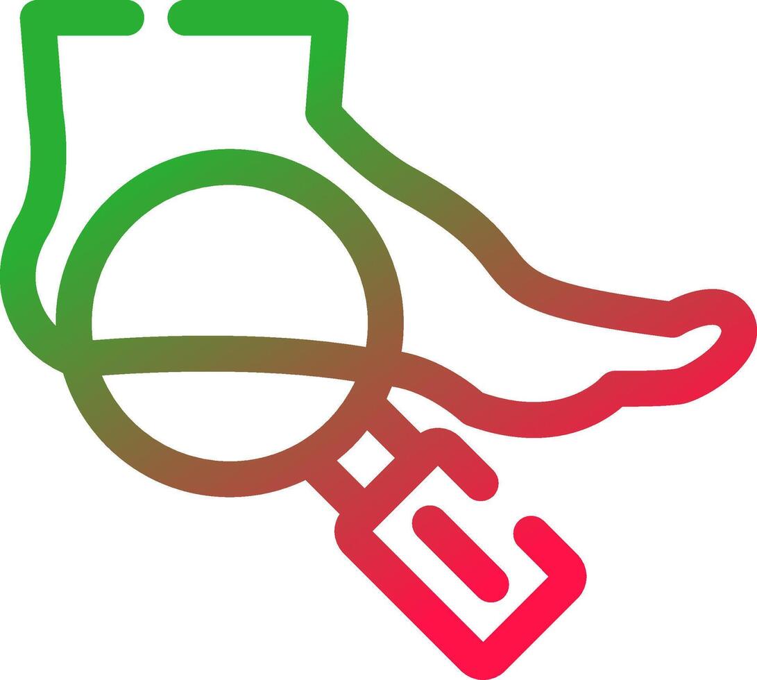 Foot Creative Icon Design vector