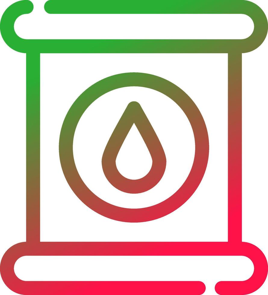 Waste Oil Creative Icon Design vector