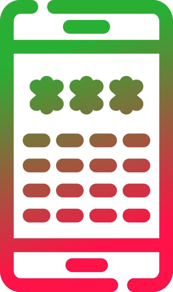 Pin Code Creative Icon Design vector