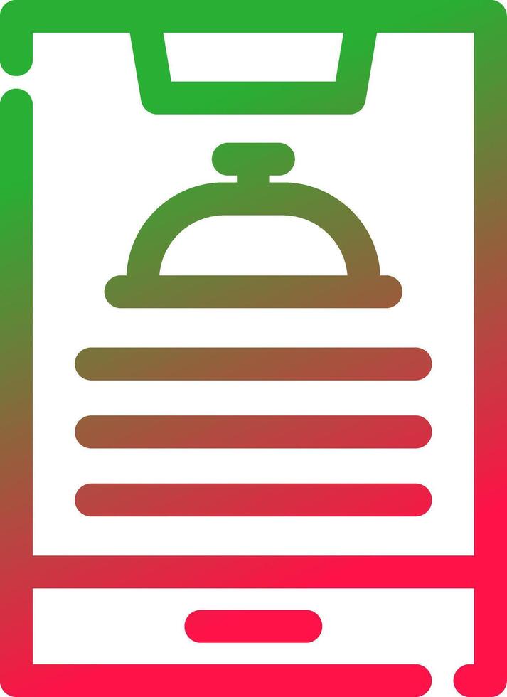 Food Order Creative Icon Design vector