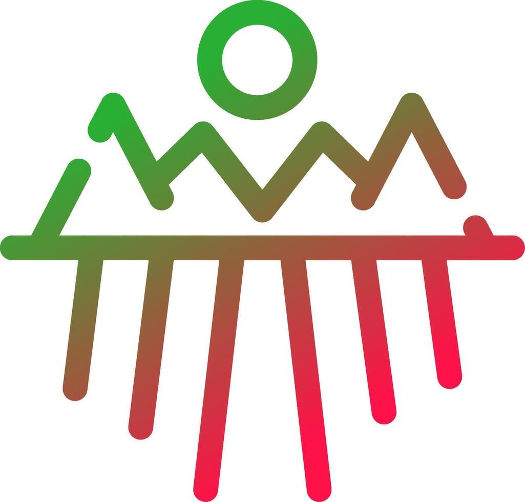 Field Creative Icon Design vector