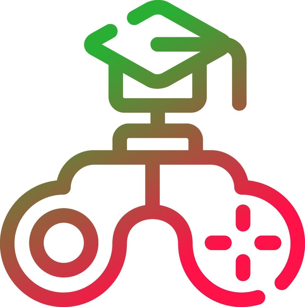 Gamification Creative Icon Design vector