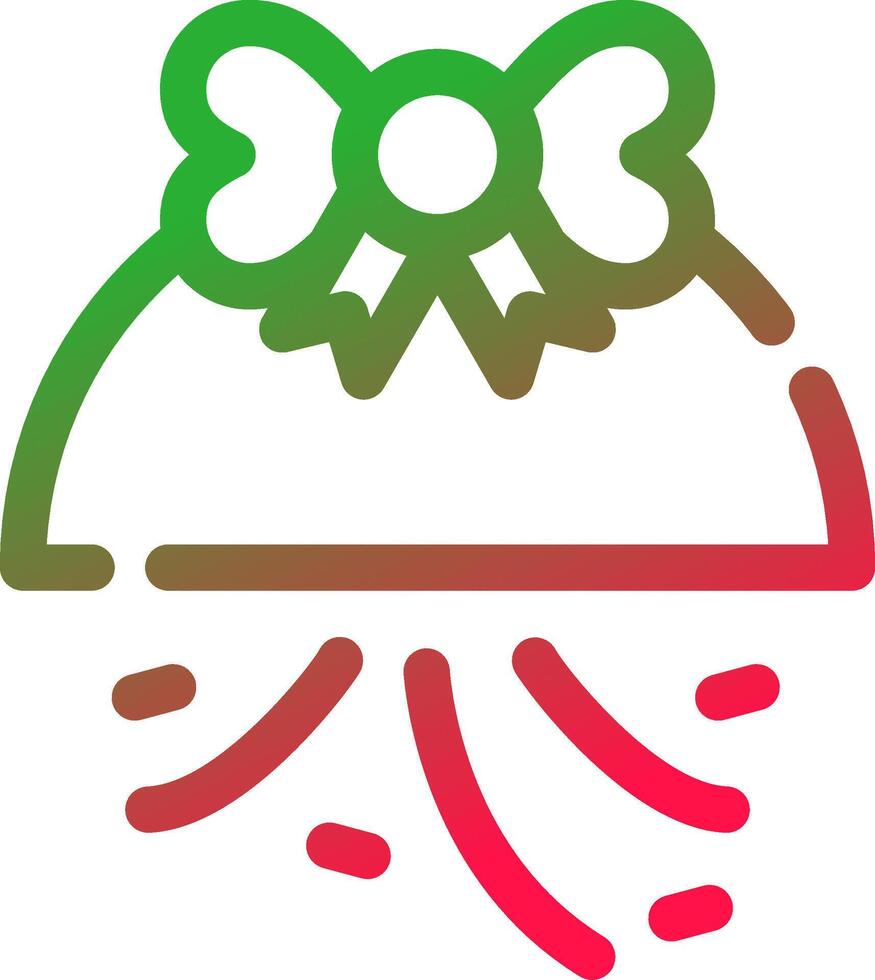 Line Red and Green Gradient vector