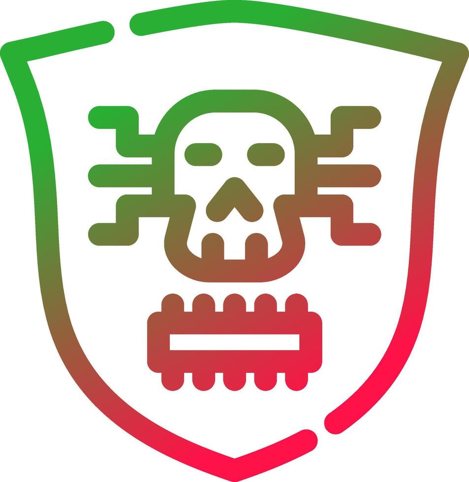 Malware Creative Icon Design vector