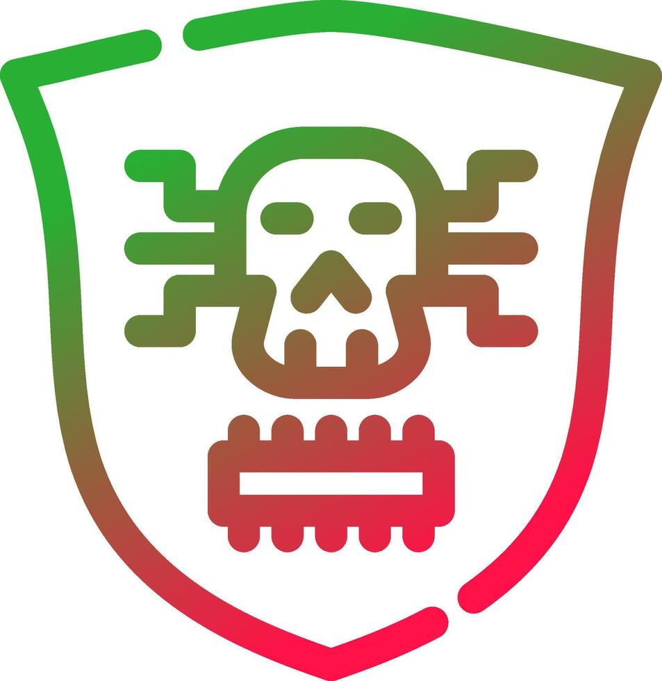 diseño de icono creativo de malware vector