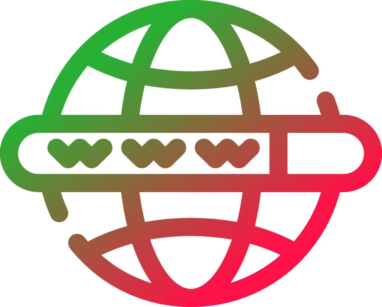 Browser Creative Icon Design vector