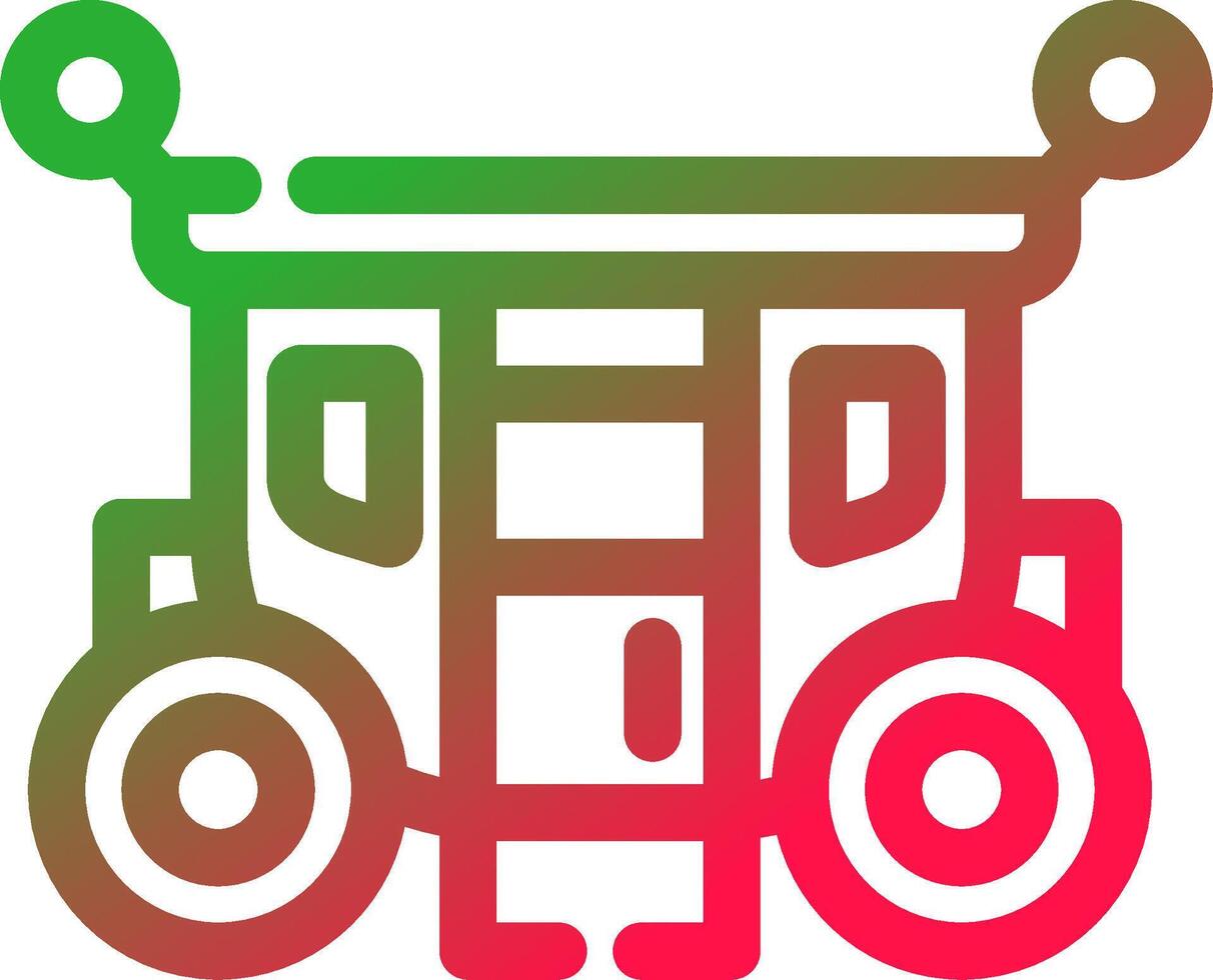 Carriage Creative Icon Design vector