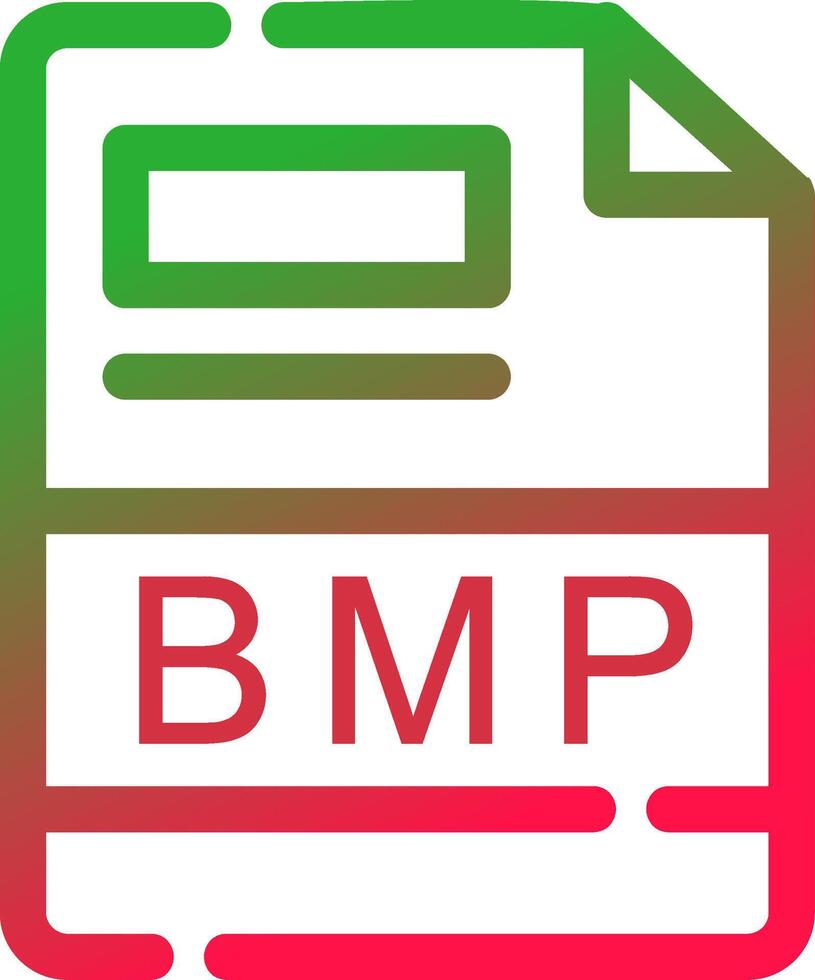 BMP Creative Icon Design vector