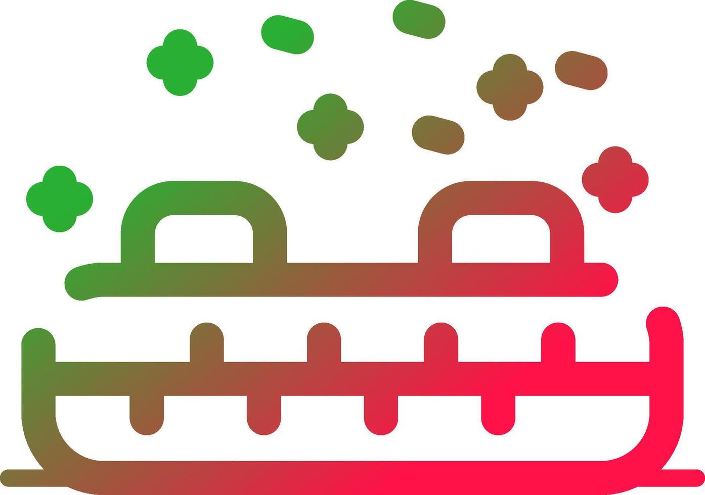 Inflatable Sled Creative Icon Design vector