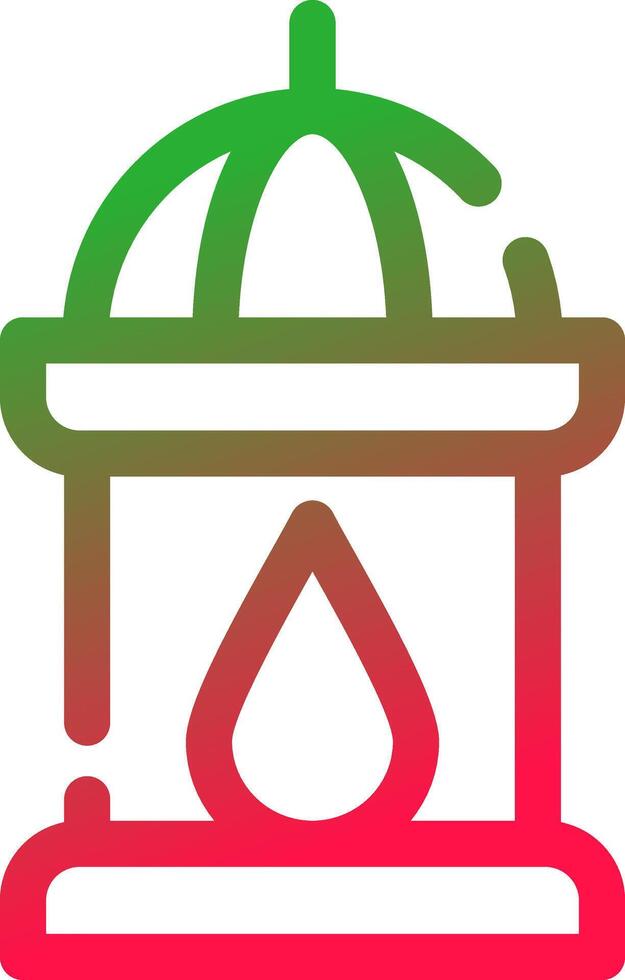 Lantern Creative Icon Design vector