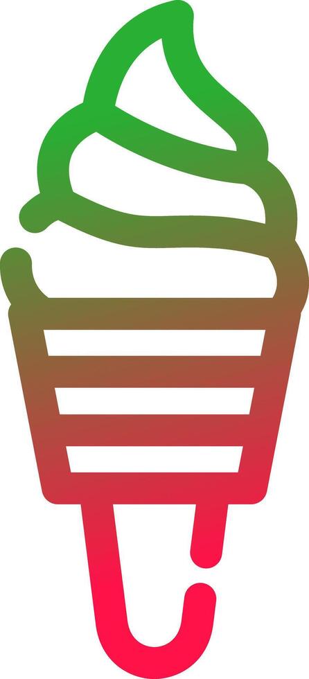 diseño de icono creativo de helado vector