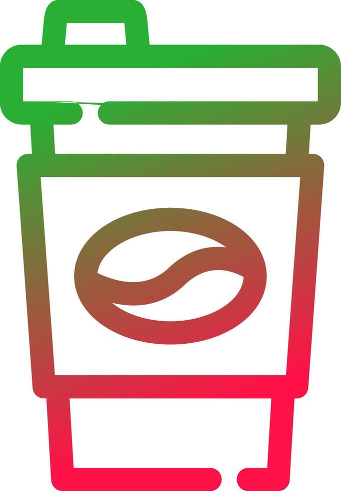 Coffee Cup Creative Icon Design vector