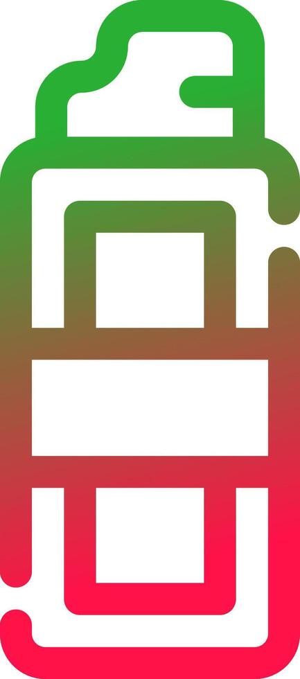 Line Red and Green Gradient vector
