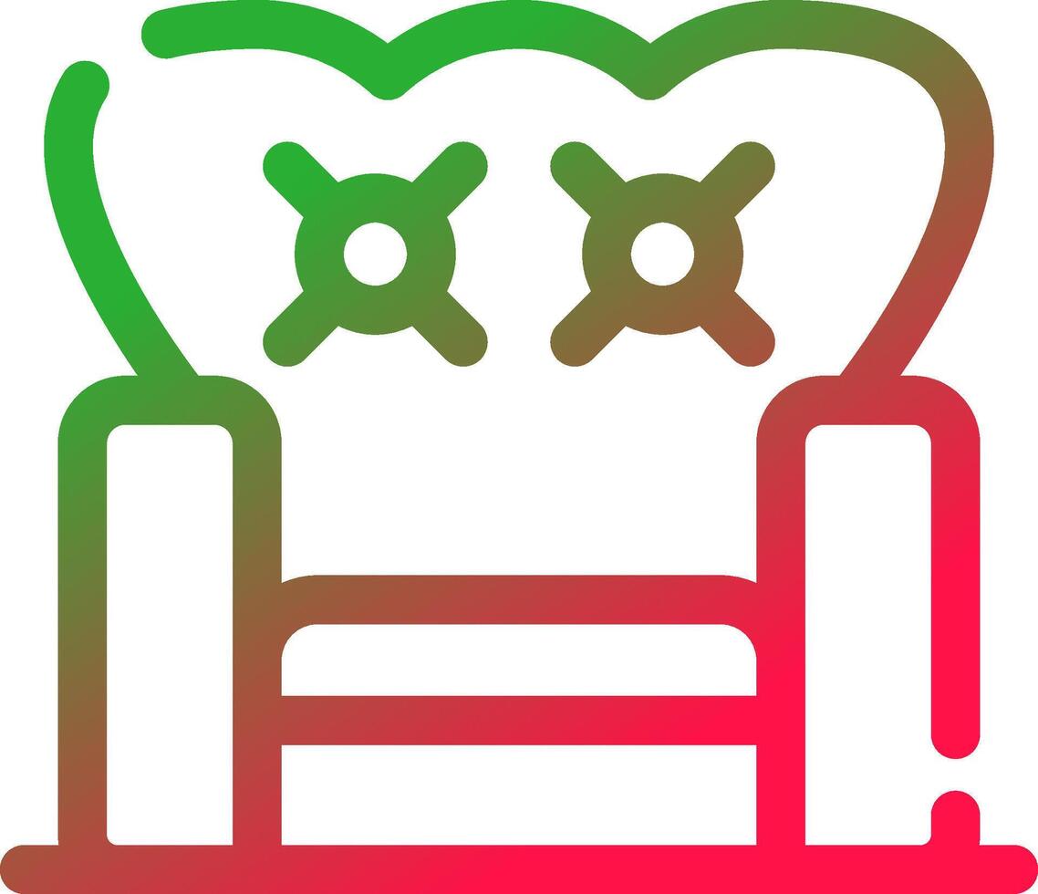 Armchair Creative Icon Design vector