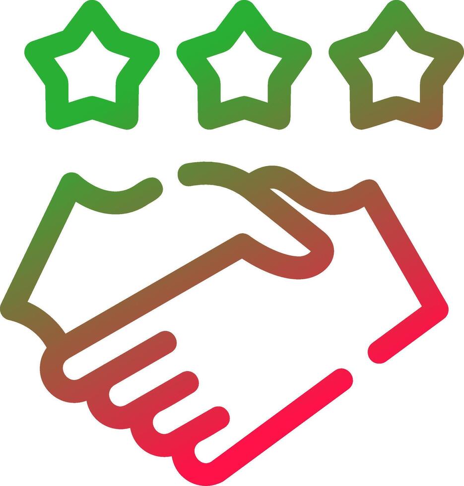 Game Handshake Creative Icon Design vector