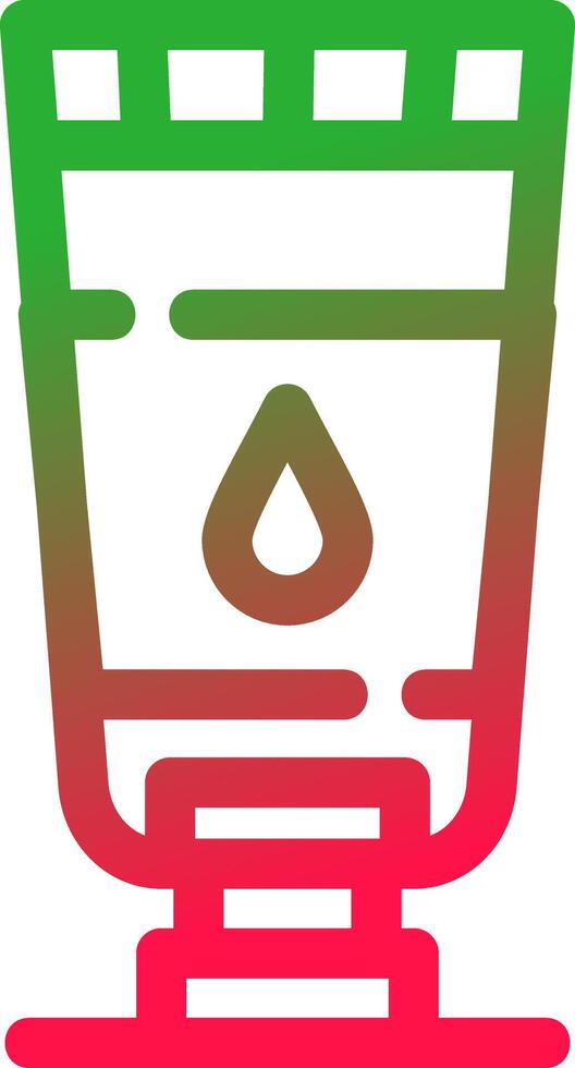 Body Lotion Creative Icon Design vector