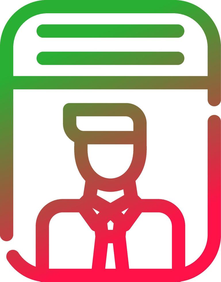 Buyer Persona Creative Icon Design vector