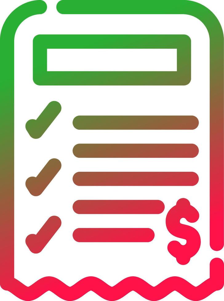 Bill Creative Icon Design vector