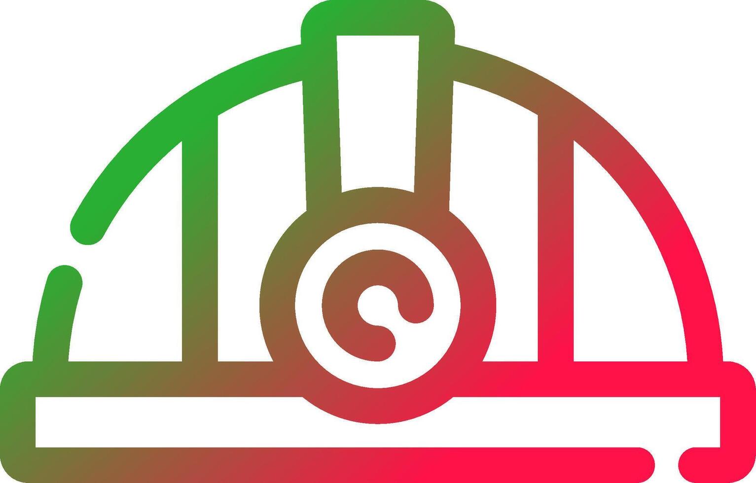 Helmet Creative Icon Design vector