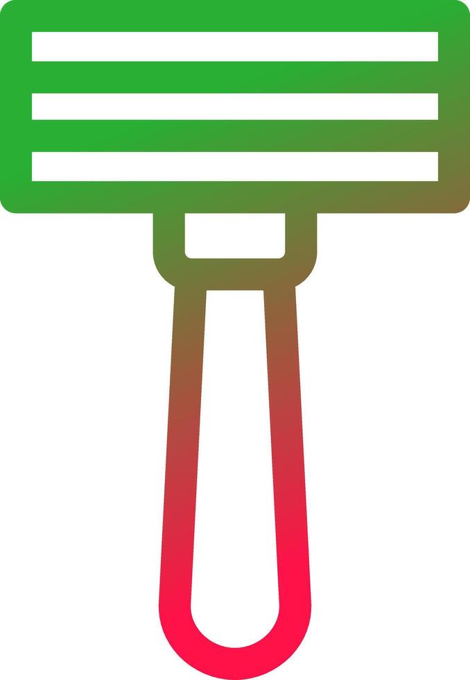 Razor Blade Creative Icon Design vector